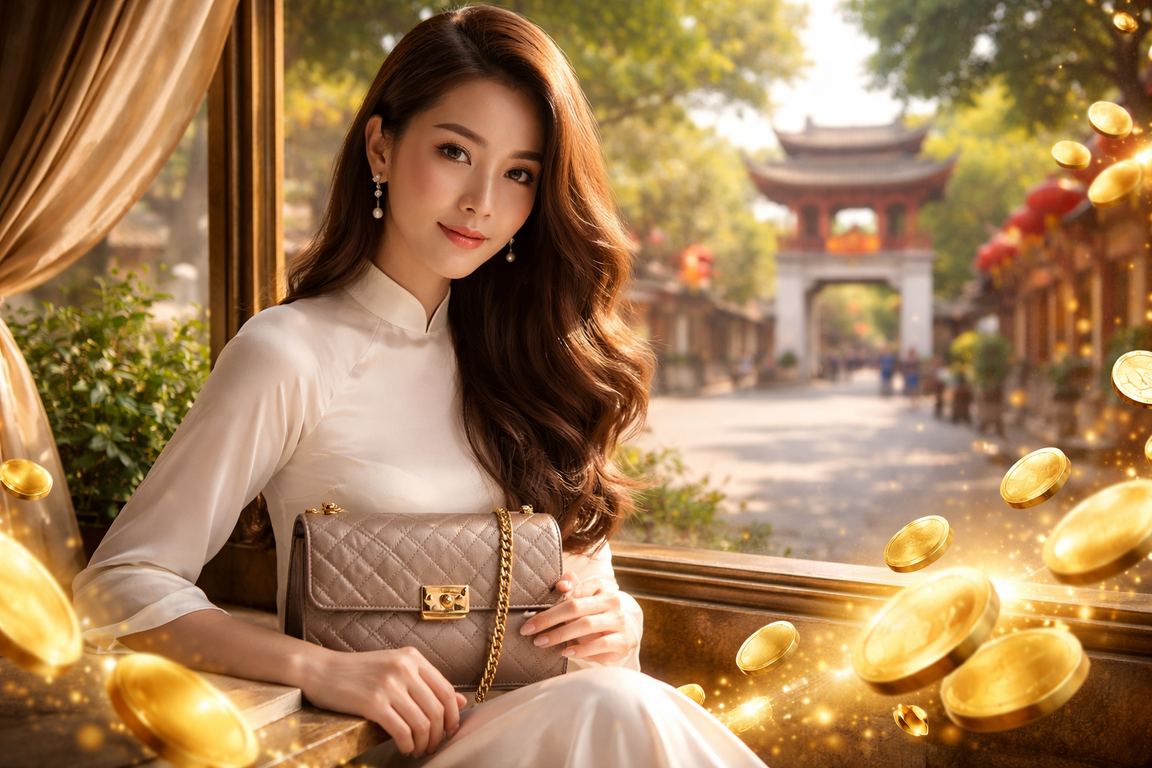 Khuyến mãi hoàn trả tại Hà Nội với phong cách áo dài truyền thống