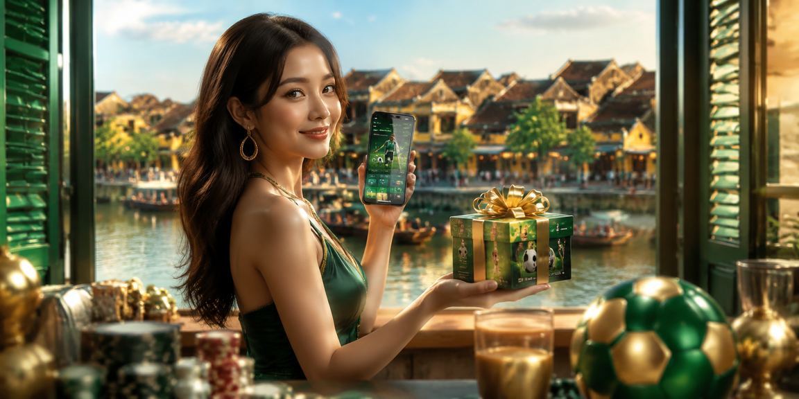 Khung cảnh thưởng thức cà phê VIP tại Hội An